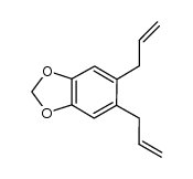 1,2-diallyl-4,5-methylenedioxybenzene结构式