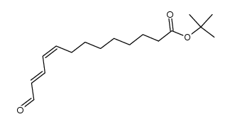 t-butyl (9Z,11E)-13-oxo-9,11-tridecadienoate Structure