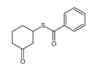 S-(3-oxocyclohexyl) benzenecarbothioate Structure