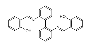 disalicylidene-biphenyl-2,2'-diyldiamine Structure