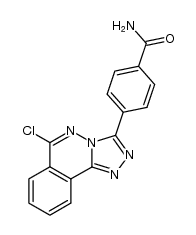 4-(6-chloro-[1,2,4]triazolo[3,4-a]phthalazin-3-yl)benzamide Structure