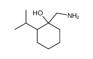 Cyclohexanol,1-(aminomethyl)-2-(1-methylethyl)-(9CI)结构式