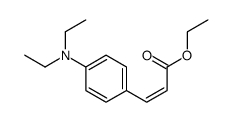 ethyl 3-[4-(diethylamino)phenyl]prop-2-enoate结构式