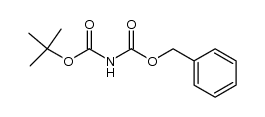 benzyl tert-butyl imidodicarboxylate Structure