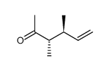 5-Hexen-2-one, 3,4-dimethyl-, (R*,R*)- (9CI)结构式