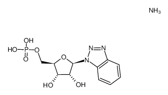 1H-benzotriazole mononucleotide ammonium salt结构式