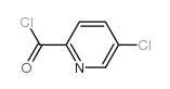 5-CHLOROPICOLINOYL CHLORIDE structure