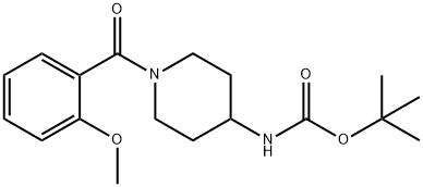 tert-Butyl 1-(2-methoxybenzoyl)piperidin-4-ylcarbamate picture