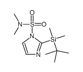 2-(tert-Butyldimethylsilyl)-N,N-dimethyl-1H-imidazole-1-sulfonamide Structure