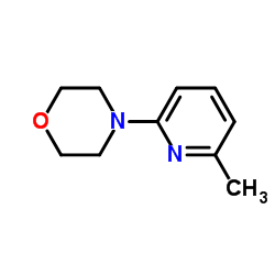 4-(6-Methylpyridin-2-yl)morpholine structure