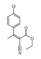 2-BUTENOIC ACID, 3-(4-CHLOROPHENYL)-2-CYANO-, ETHYL ESTER picture