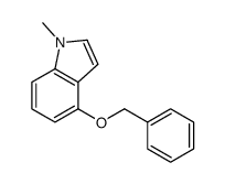 4-(BENZYLOXY)-1-METHYL-1H-INDOLE picture