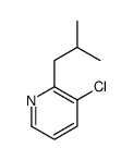 3-chloro-2-(2-methylpropyl)pyridine Structure