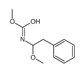 methyl N-(1-methoxy-2-phenylethyl)carbamate结构式