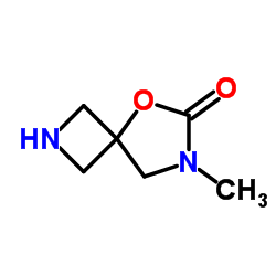 7-Methyl-5-oxa-2,7-diazaspiro[3.4]octan-6-one结构式