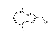 2-(hydroxymethyl)-4,6,8-trimethylazulene结构式
