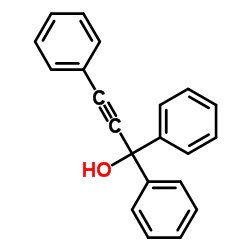 1,1,3-Triphenyl-2-propyn-1-ol Structure