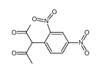 3-(2,4-dinitro-phenyl)-pentane-2,4-dione Structure