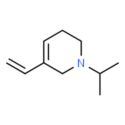 Pyridine, 3-ethenyl-1,2,5,6-tetrahydro-1-(1-methylethyl)- (9CI) structure