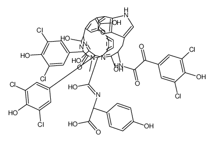 chloropeptin I结构式