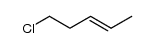 5-Chloro-2-pentene结构式