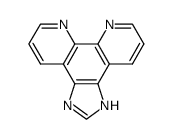 imidazo[4,5-f]1,10-phenanthroline结构式