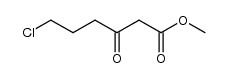 methyl 6-chloro-3-oxohexanoate结构式