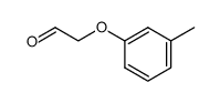 Acetaldehyde, (3-methylphenoxy)- (9CI)结构式