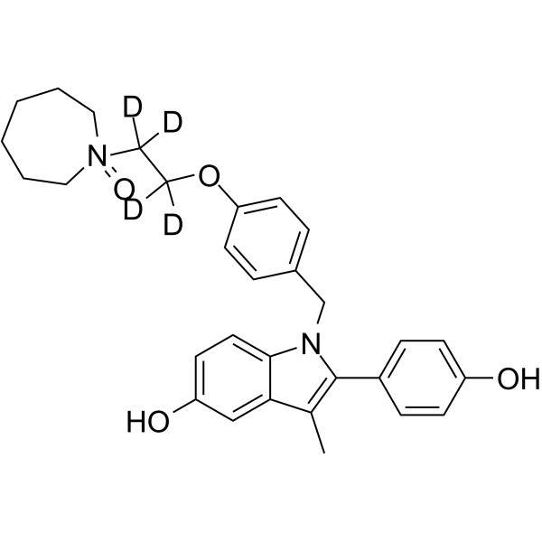 Bazedoxifene-d4 N-Oxide图片