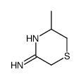 2H-1,4-Thiazin-3-amine,5,6-dihydro-5-methyl-(9CI)结构式