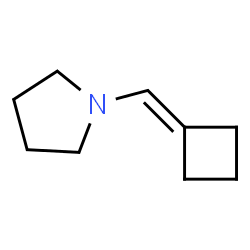 Pyrrolidine, 1-(cyclobutylidenemethyl)- (9CI)结构式