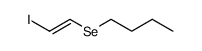 (E)-2-butylseleno-1-vinyl iodide结构式