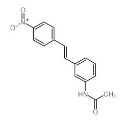 Acetamide,N-[3-[2-(4-nitrophenyl)ethenyl]phenyl]- picture