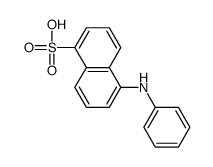 5-anilinonaphthalene-1-sulfonic acid Structure