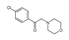 1-(4-Chloro-phenyl)-2-Morpholin-4-yl-ethanone结构式