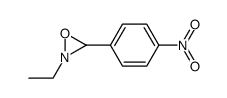 2-ethyl-3-(4-nitro-phenyl)-oxaziridine结构式