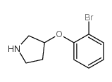 3-(2-Bromo-phenoxy)-pyrrolidine structure