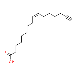 Palmitoleic Acid Alkyne structure
