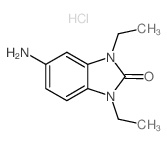 5-Amino-1,3-diethyl-1,3-dihydro-benzoimidazol-2-one hydrochloride Structure