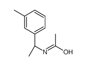 N-[(1S)-1-(3-methylphenyl)ethyl]acetamide Structure