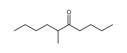 6-methyl-decan-5-one结构式