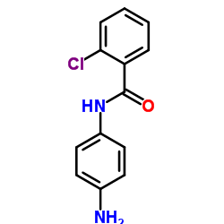 N-(4-Aminophenyl)-2-chlorobenzamide结构式
