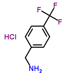 (4-(TRIFLUOROMETHYL)PHENYL)METHANAMINE HYDROCHLORIDE structure