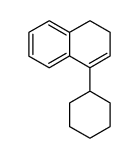 4-cyclohexyl-1,2-dihydronaphthalene结构式