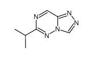 s-Triazolo[3,4-f]-as-triazine, 6-isopropyl- (8CI) structure