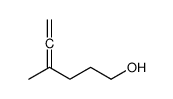 4-methylhexa-4,5-dien-1-ol Structure