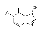 6H-Purin-6-one,1,7-dihydro-1,7-dimethyl-结构式