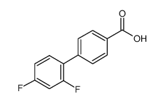 2',4'-DIFLUORO-[1,1'-BIPHENYL]-4-CARBOXYLIC ACID structure