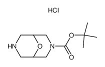 tert-butyl 9-oxa-3,7-diazabicyclo[3.3.1]nonane-3-carboxylate hydrochloride picture