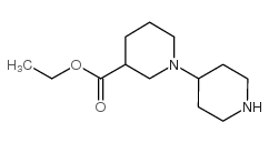 [1,4']联哌啶-3-甲酸乙酯结构式